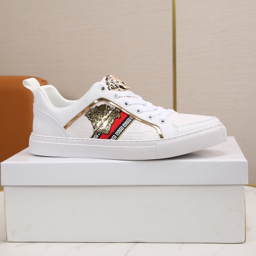 Replica Versace Casual Shoes For Men #1080987 $72.00 USD for Wholesale