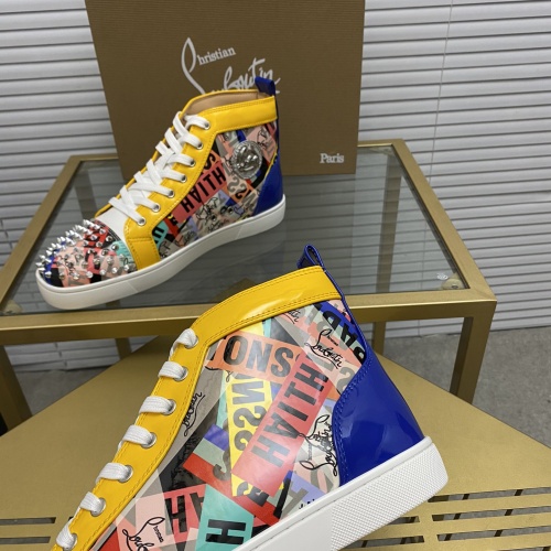 Replica Christian Louboutin High Top Shoes For Men #1080998 $96.00 USD for Wholesale