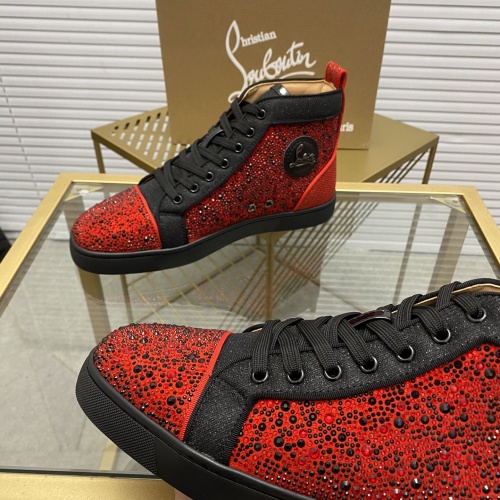 Replica Christian Louboutin High Top Shoes For Women #1081003 $96.00 USD for Wholesale