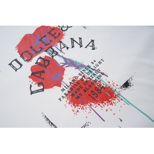 Replica Dolce & Gabbana D&G T-Shirts Short Sleeved For Unisex #1081142 $34.00 USD for Wholesale