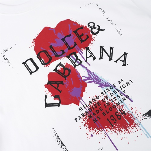 Replica Dolce & Gabbana D&G T-Shirts Short Sleeved For Unisex #1081142 $34.00 USD for Wholesale