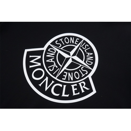 Replica Moncler T-Shirts Short Sleeved For Unisex #1081241 $32.00 USD for Wholesale