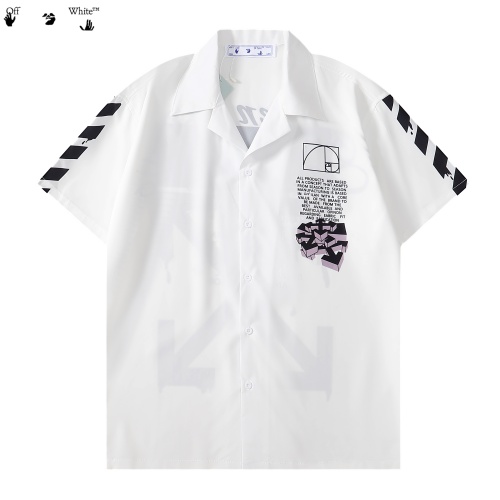 Replica Off-White Shirts Short Sleeved For Men #1081262 $36.00 USD for Wholesale