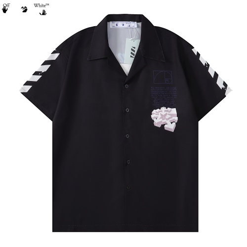 Replica Off-White Shirts Short Sleeved For Men #1081263 $36.00 USD for Wholesale