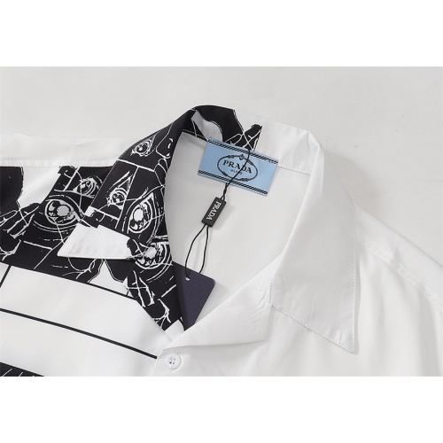 Replica Prada Shirts Short Sleeved For Men #1081284 $36.00 USD for Wholesale