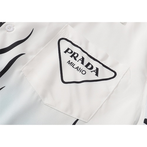Replica Prada Shirts Short Sleeved For Men #1081284 $36.00 USD for Wholesale