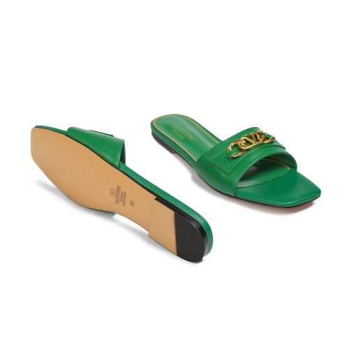 Replica Valentino Slippers For Women #1081732 $85.00 USD for Wholesale