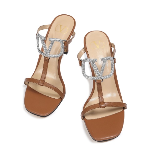 Replica Valentino Sandal For Women #1081744 $92.00 USD for Wholesale