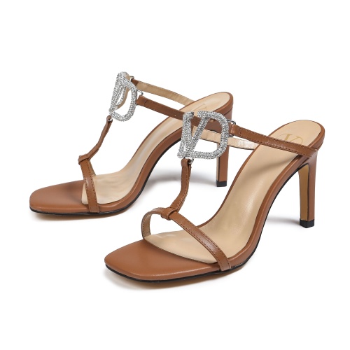 Replica Valentino Sandal For Women #1081744 $92.00 USD for Wholesale