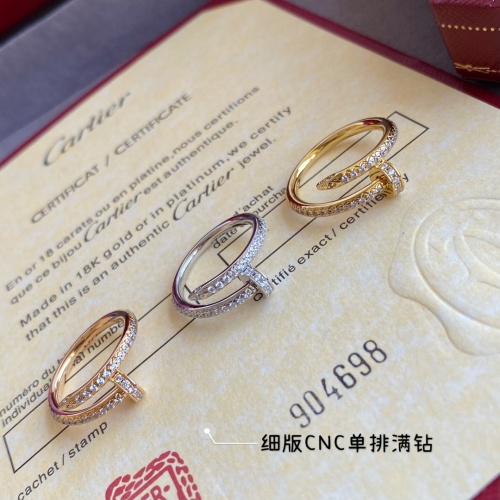 Replica Cartier Rings #1081946 $42.00 USD for Wholesale