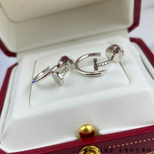 Replica Cartier Earrings For Women #1081949 $45.00 USD for Wholesale