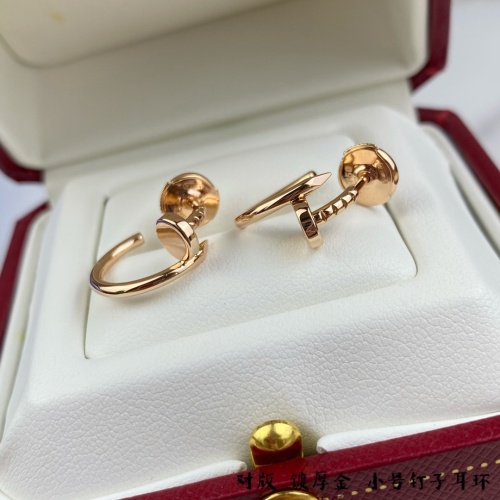 Replica Cartier Earrings For Women #1081950 $45.00 USD for Wholesale