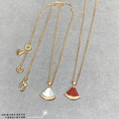 Replica Bvlgari Necklaces For Women #1081976 $48.00 USD for Wholesale