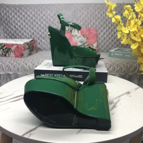 Replica Dolce & Gabbana D&G Sandal For Women #1082086 $150.00 USD for Wholesale