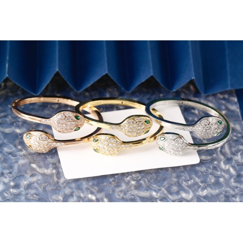 Replica Bvlgari Bracelets For Women #1082155 $52.00 USD for Wholesale
