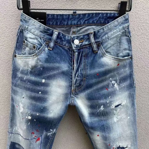 Replica Dsquared Jeans For Men #1082168 $68.00 USD for Wholesale