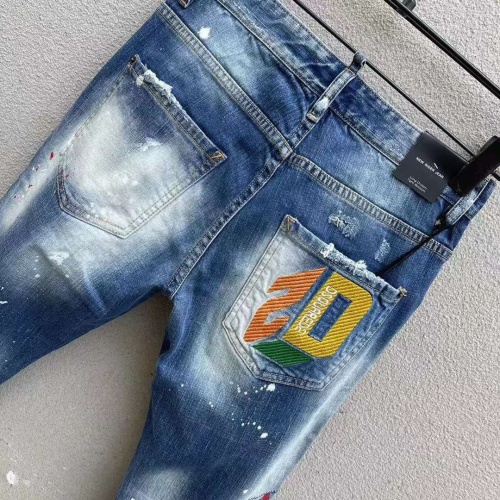 Replica Dsquared Jeans For Men #1082168 $68.00 USD for Wholesale