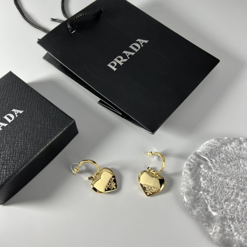 Replica Prada Earrings For Women #1082177 $32.00 USD for Wholesale