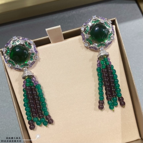 Replica Bvlgari Earrings For Women #1082309 $64.00 USD for Wholesale