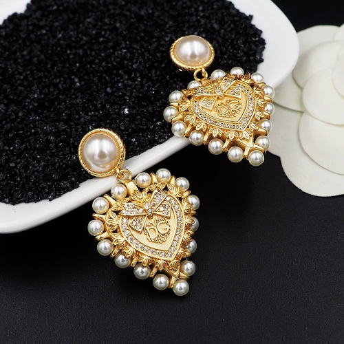 Replica Dolce & Gabbana D&G Earrings For Women #1082413 $29.00 USD for Wholesale