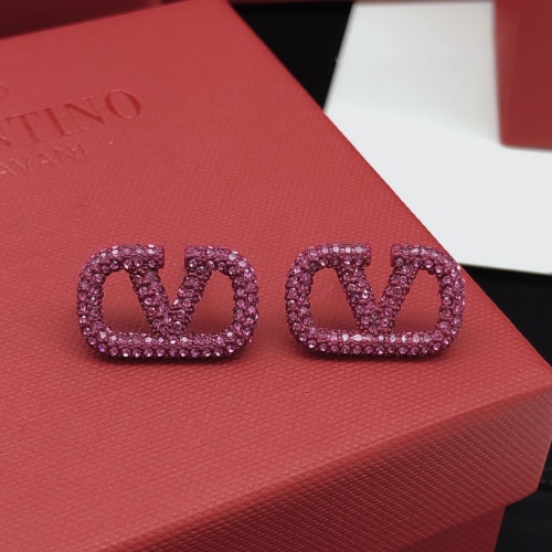 Replica Valentino Earrings For Women #1082578 $29.00 USD for Wholesale