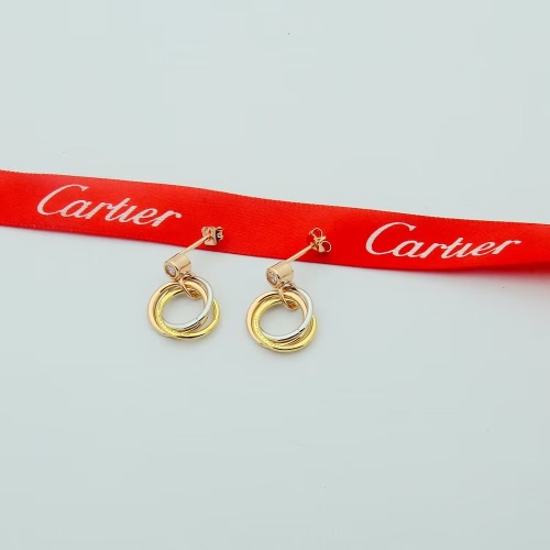 Replica Cartier Earrings For Women #1082618 $27.00 USD for Wholesale