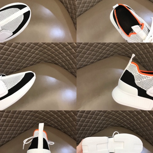 Replica Hermes Casual Shoes For Men #1082731 $92.00 USD for Wholesale