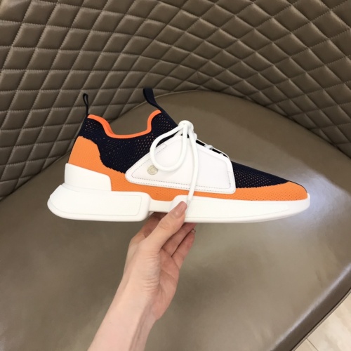 Replica Hermes Casual Shoes For Men #1082732 $92.00 USD for Wholesale