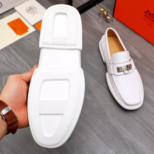 Replica Hermes Casual Shoes For Men #1082743 $92.00 USD for Wholesale