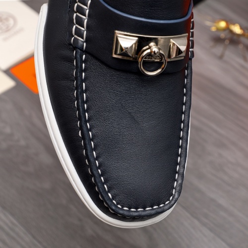 Replica Hermes Casual Shoes For Men #1082751 $92.00 USD for Wholesale