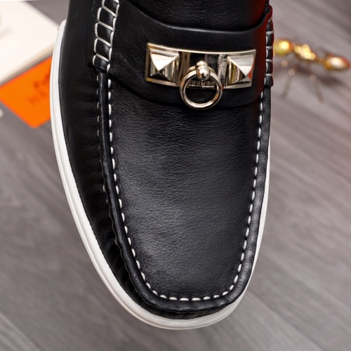Replica Hermes Casual Shoes For Men #1082752 $92.00 USD for Wholesale