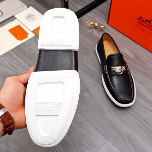 Replica Hermes Casual Shoes For Men #1082752 $92.00 USD for Wholesale