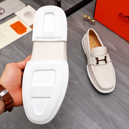 Replica Hermes Casual Shoes For Men #1082753 $92.00 USD for Wholesale