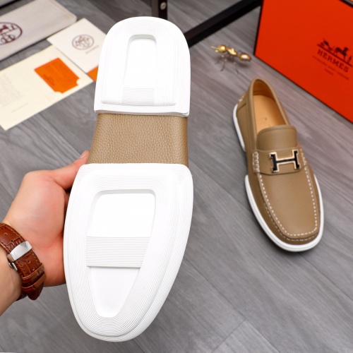 Replica Hermes Casual Shoes For Men #1082754 $92.00 USD for Wholesale
