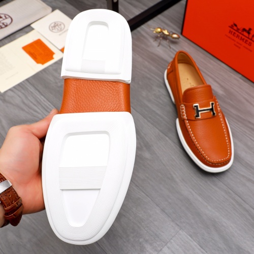 Replica Hermes Casual Shoes For Men #1082755 $92.00 USD for Wholesale