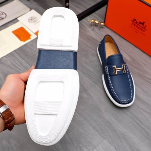 Replica Hermes Casual Shoes For Men #1082757 $92.00 USD for Wholesale