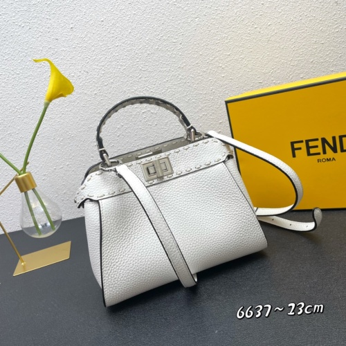 Replica Fendi AAA Quality Messenger Bags For Women #1082760 $150.00 USD for Wholesale