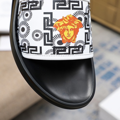 Replica Versace Slippers For Men #1082793 $45.00 USD for Wholesale