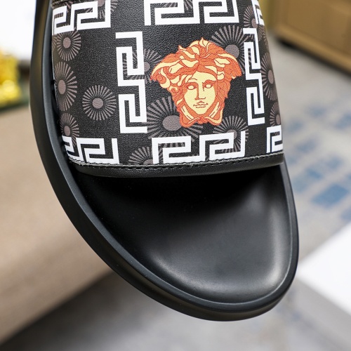 Replica Versace Slippers For Men #1082794 $45.00 USD for Wholesale
