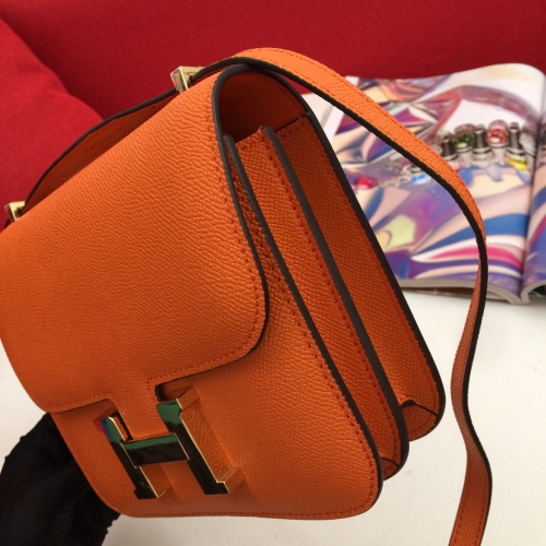 Replica Hermes AAA Quality Messenger Bags For Women #1082822 $88.00 USD for Wholesale