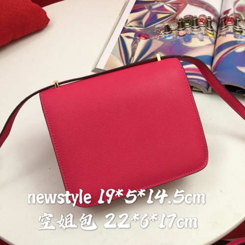 Replica Hermes AAA Quality Messenger Bags For Women #1082825 $88.00 USD for Wholesale