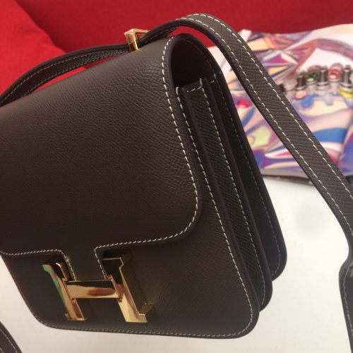 Replica Hermes AAA Quality Messenger Bags For Women #1082830 $96.00 USD for Wholesale