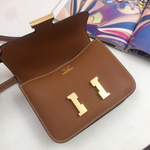 Replica Hermes AAA Quality Messenger Bags For Women #1082834 $88.00 USD for Wholesale