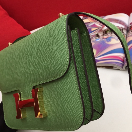 Replica Hermes AAA Quality Messenger Bags For Women #1082836 $88.00 USD for Wholesale