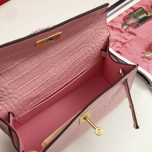 Replica Hermes AAA Quality Messenger Bags For Women #1082854 $92.00 USD for Wholesale