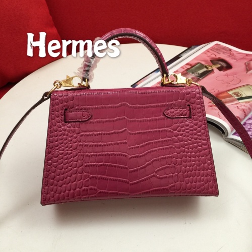 Replica Hermes AAA Quality Messenger Bags For Women #1082860 $92.00 USD for Wholesale