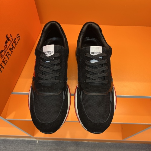 Replica Hermes Casual Shoes For Men #1082867 $80.00 USD for Wholesale