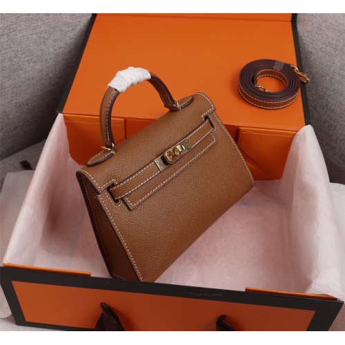 Replica Hermes AAA Quality Messenger Bags For Women #1082878 $85.00 USD for Wholesale