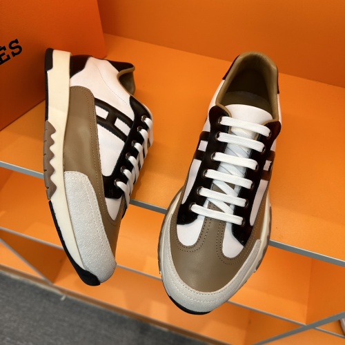 Replica Hermes Casual Shoes For Men #1082895 $80.00 USD for Wholesale