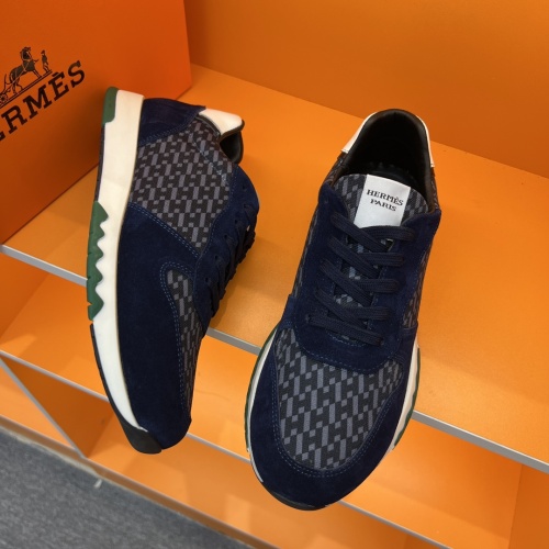 Replica Hermes Casual Shoes For Men #1082901 $80.00 USD for Wholesale